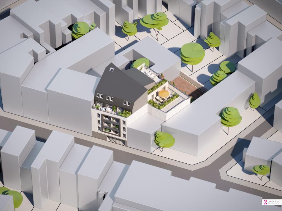 Programme Immobilier Neuf Le Blandan Nancy Stradim