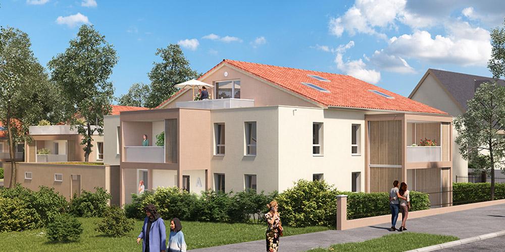 perspective-programme-immobilier-hettange-grande-vue-rue-domaine-verger