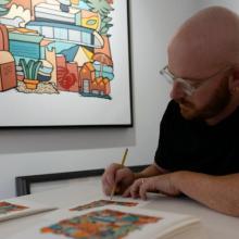 Galerie Malagacha : l’artiste Fernand Kayser inspiré par Stradim - DNA