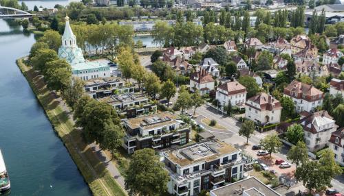 vue aerienne ambassade strasbourg