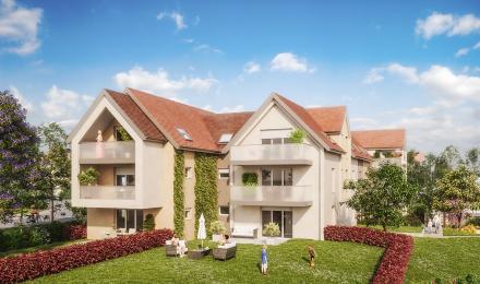 GRAND F4 EN ATTIQUE - RESIDENCE LES TERRASSES DE ROSA - ROSHEIM - LOT 18